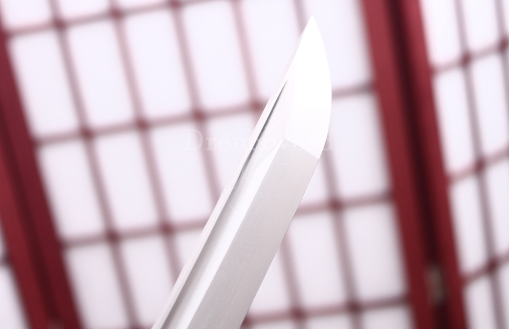 1095 High Carbon Steel Katana Japanese Samurai Functional Battle Sword SHINOGI-ZUKURI Black Saya ABS Handle