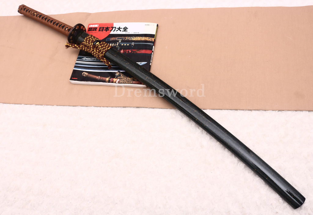 Handmade 44 inch Shihozume ClayTempered O Katana Japanese Samurai Long Sword Shinogi Zukuri Full Tang