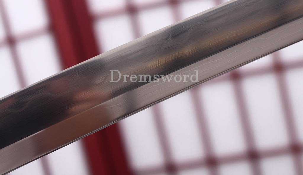 44 inch Shihozume ClayTempered O Katana Japanese Samurai Long Sword Handmade Shinogi Zukuri Full Tang