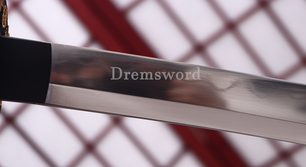 44 inch Shihozume ClayTempered O Katana Japanese Samurai Long Sword Handmade Shinogi Zukuri Full Tang