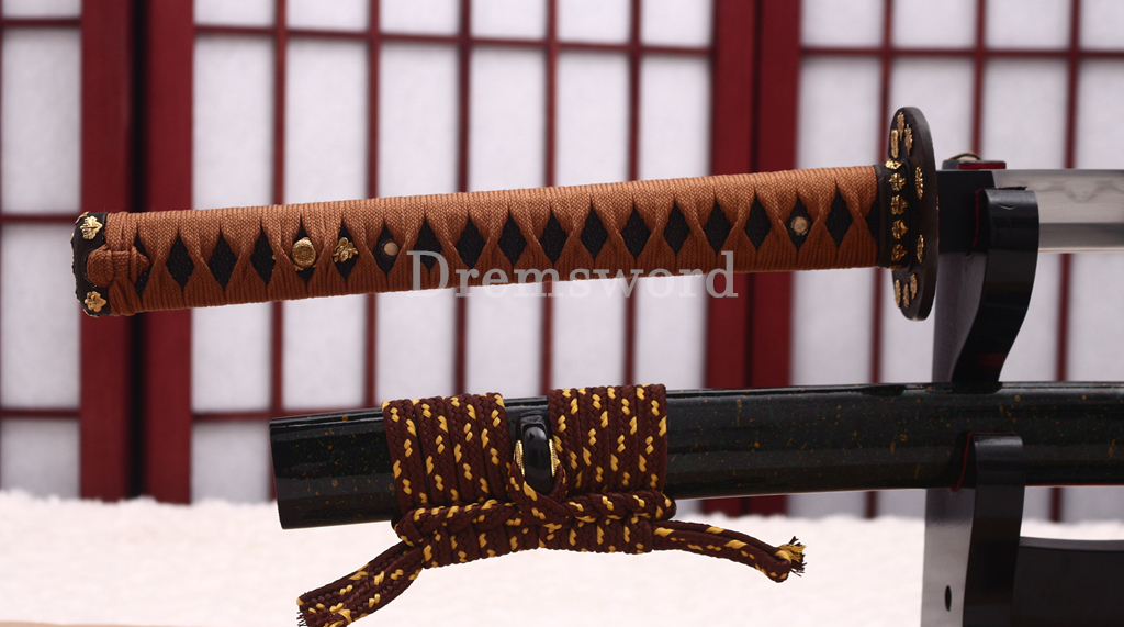 44 inch Shihozume ClayTempered O Katana Japanese Samurai Long Sword Handmade Shinogi Zukuri Full Tang