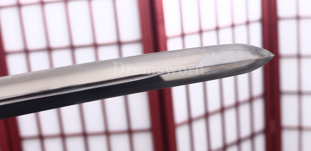 T10 Clay Tempered Katana Suguha Hamon KOGARASUMARU Japanese Samurai Sword Battle Ready Full Rayskin Saya