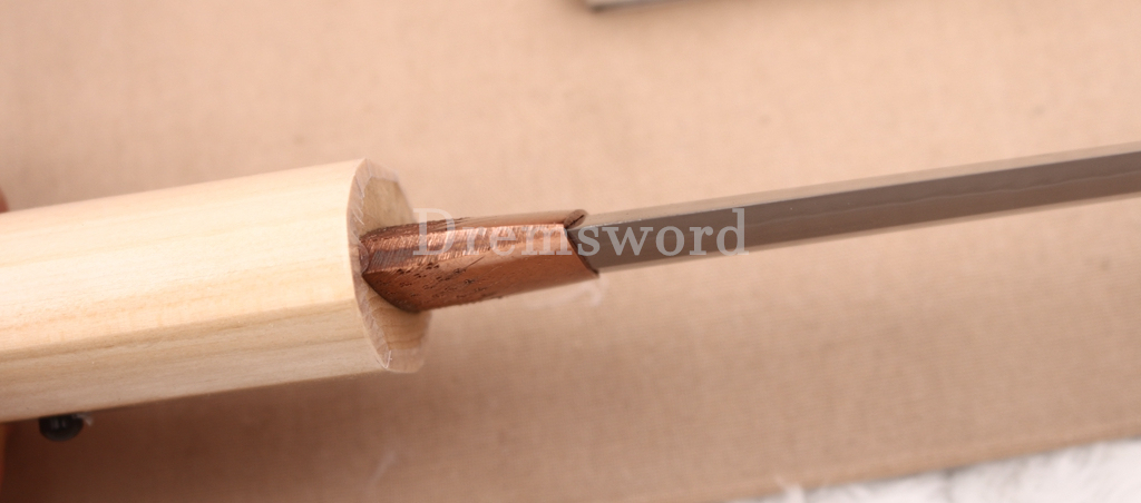 100% Handmade Tamahagane Steel Clay Tempered Shirasaya Japanese Samurai Katana Sword SHINOGI-ZUKURI