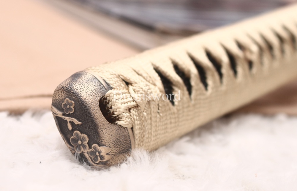 Damascus Folded Steel Twisted Pattern Katana Japanese Samurai Sword Battle Ready Shinogi Zukuri Rayskin Saya