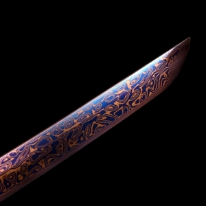Promoted Damascus Katana from Facebook Shipment only to the USA
