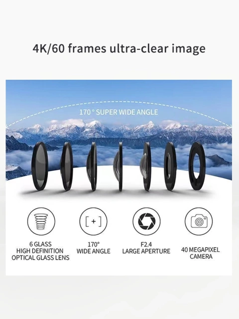4K HD Waterproof Sports Camera