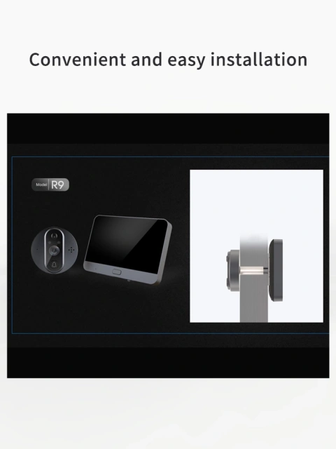 WI-FI intelligent visual cat eye doorbell