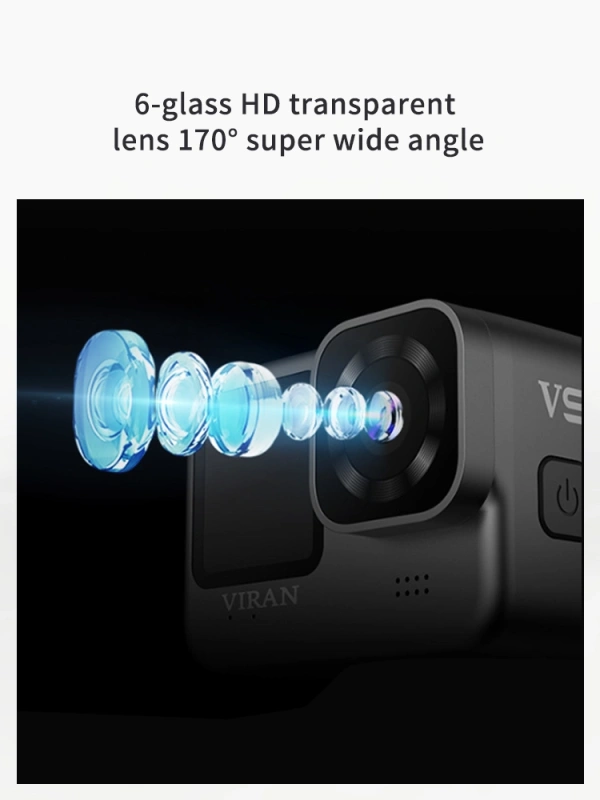 4K Dual Color Screen Motion Camera
