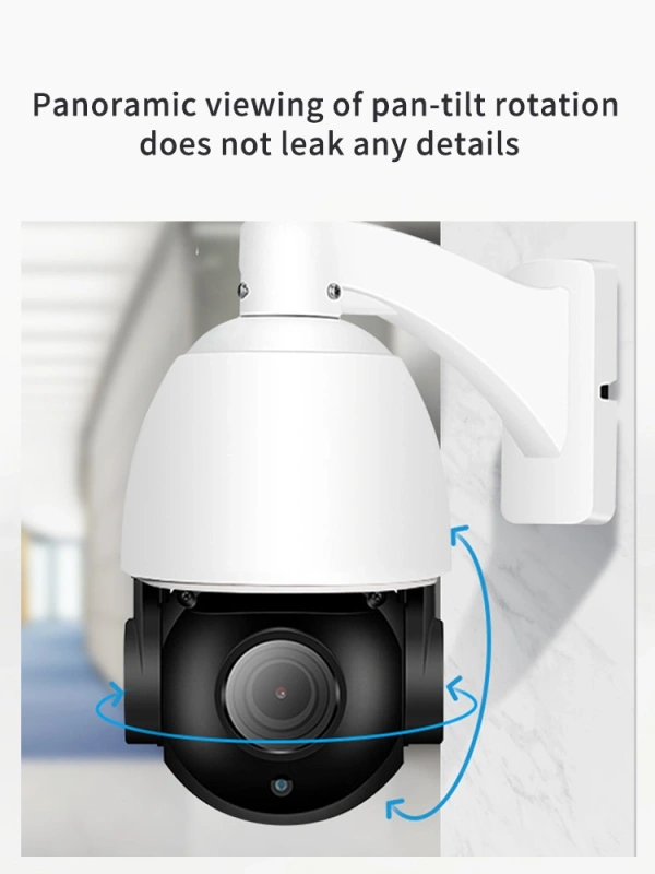 Wireless outdoor POE powered network camera