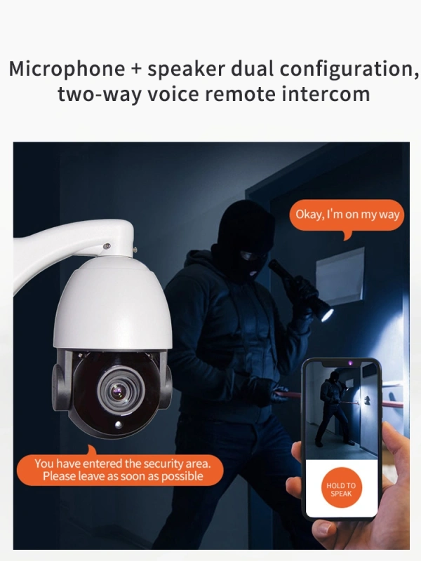 Wireless outdoor POE powered network camera