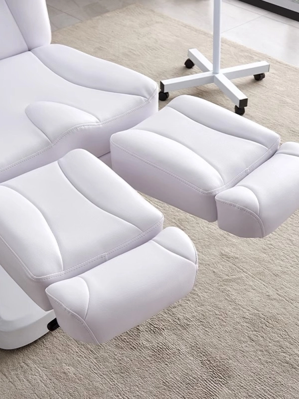 Electric beauty bed，Body massage split leg rotating tattoo embroidery chair 175*143*60cm---M817