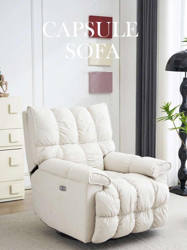 Nail chair，Electric multifunctional nail beauty lazy computer rocking chair 98*163*82cm---9035