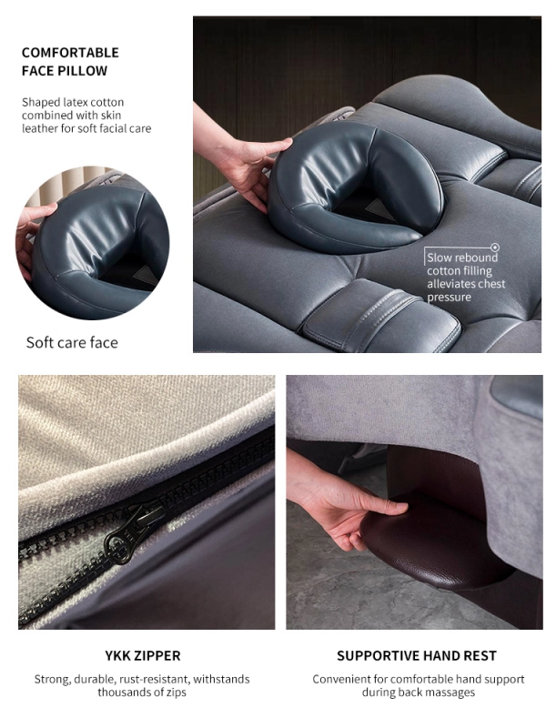 Foot therapy chair，High end foot massage bed, foot washing and physical therapy electric sofa 200*95*45cm---MZ-051