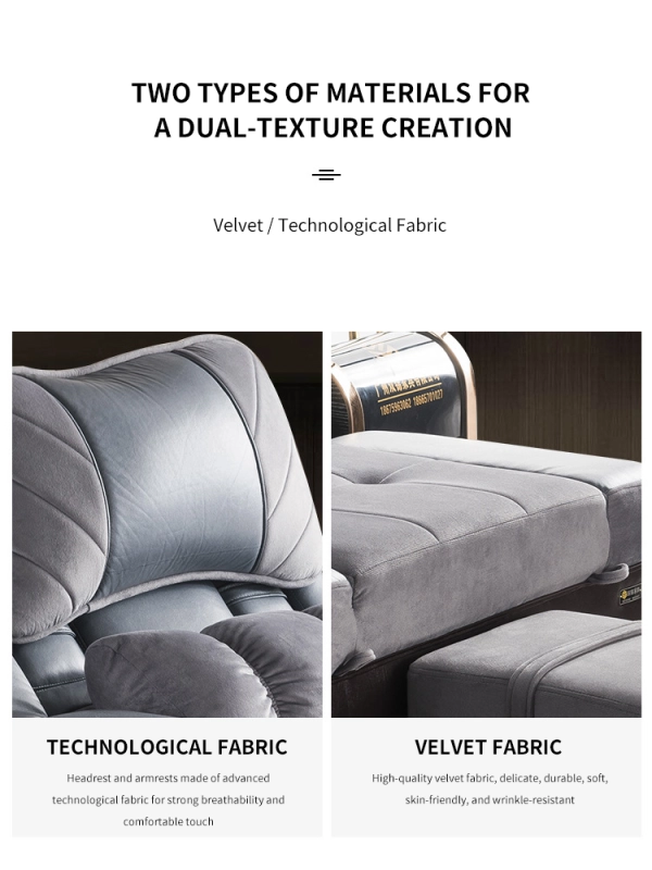 Foot therapy chair，High end foot massage bed, foot washing and physical therapy electric sofa 200*95*45cm---MZ-051