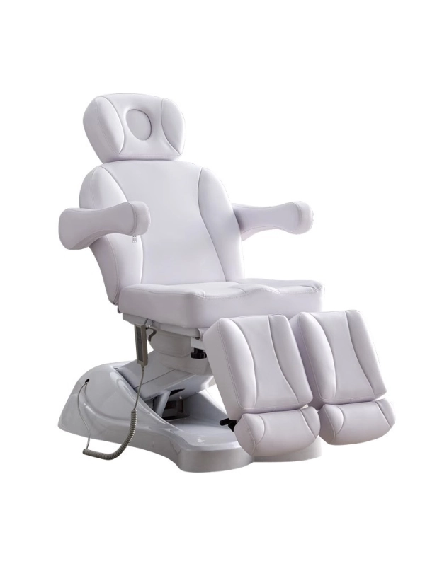 Electric beauty bed，Body massage split leg rotating tattoo embroidery chair 175*143*60cm---M817