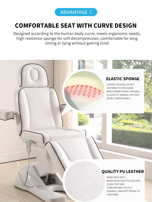 Multi functional beauty bed，Micro surgery bed tattoo massage bed electric chair 201*60*60cm---M802