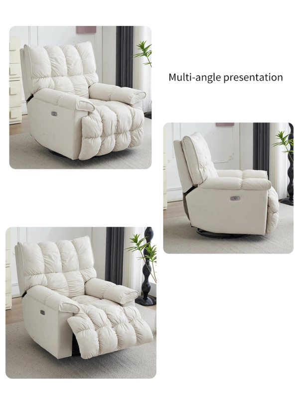 Nail chair，Electric multifunctional nail beauty lazy computer rocking chair 98*163*82cm---9035