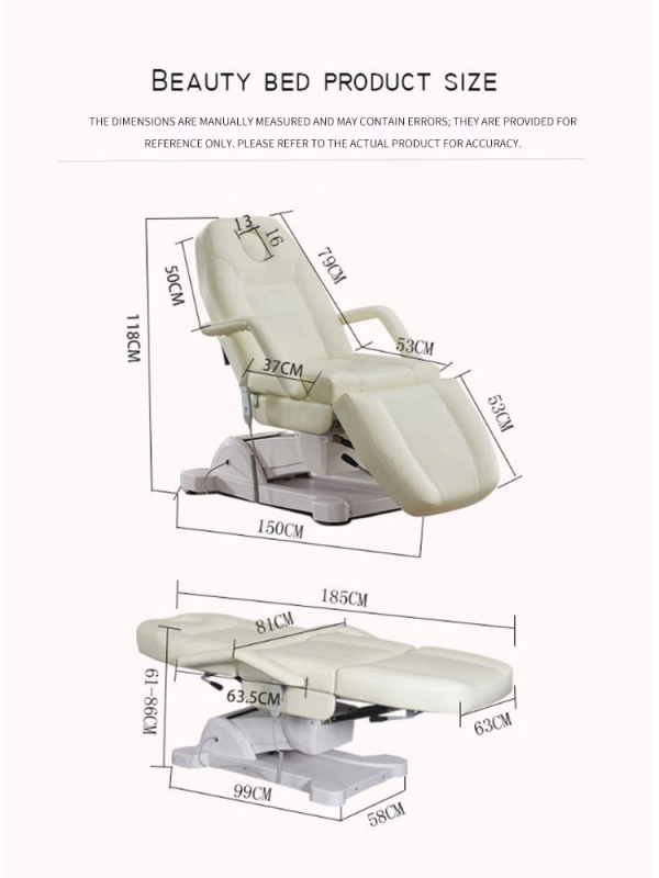 Massage bed，High end multifunctional tattoo massage electric beauty bed 185*63*61cm---MLE019