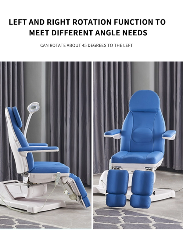 Electric beauty bed，Electric Beauty Injection Folding Bed Tattoo Split Leg Repair Chair 193*61*56cm---MLE016