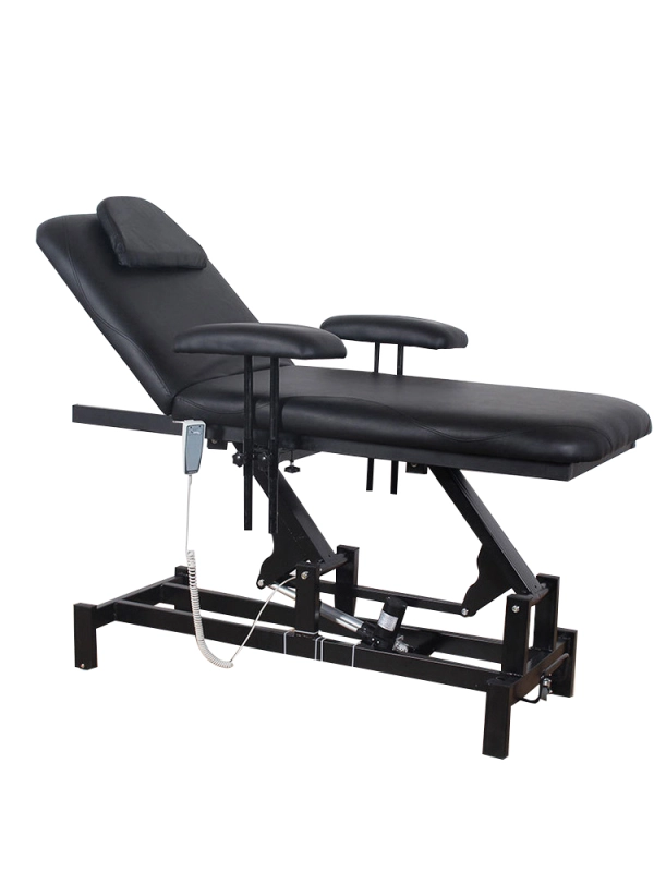 Electric beauty bed, back massage, micro plastic surgery, tattoo and embroidery bed 185*70*52cm---D07
