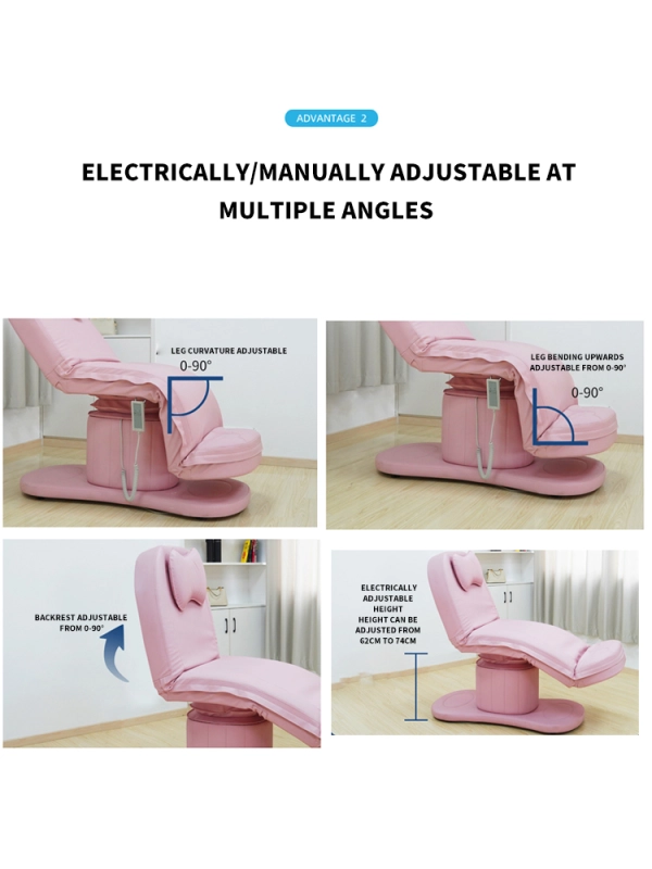 Electric beauty bed，Embroidery injection massage therapy bed tattoo micro whole bed 190*70*62cm---M819