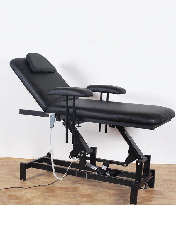 Electric beauty bed, back massage, micro plastic surgery, tattoo and embroidery bed 185*70*52cm---D07