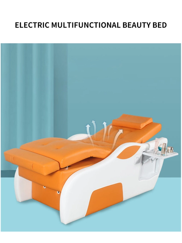 Electric beauty bed，Electric facial washing and beauty bed care massage bed 169*62*65cm---A37