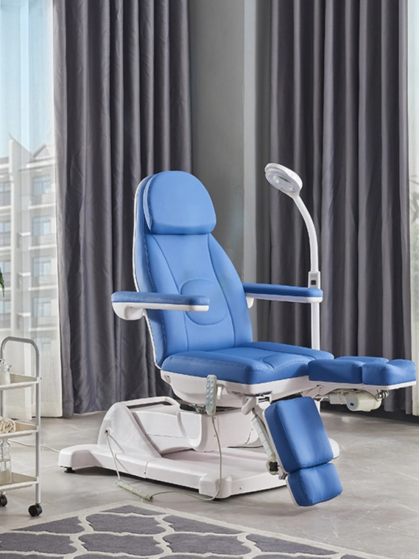 Electric beauty bed，Electric Beauty Injection Folding Bed Tattoo Split Leg Repair Chair 193*61*56cm---MLE016