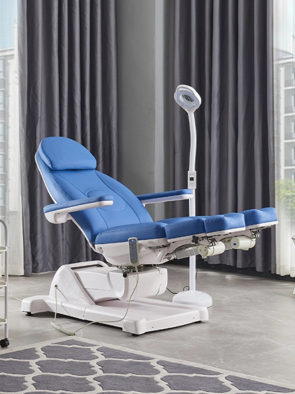 Electric beauty bed，Electric Beauty Injection Folding Bed Tattoo Split Leg Repair Chair 193*61*56cm---MLE016