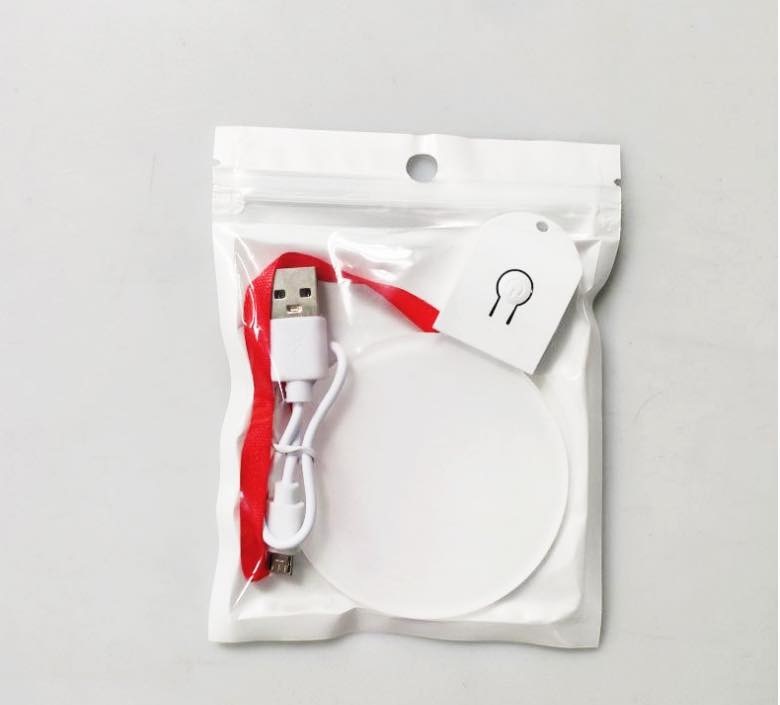 Alwin Christmas Sublimation Bulb Ornament Acrylic Blanks Led Light China Warehouse Air Shipping
