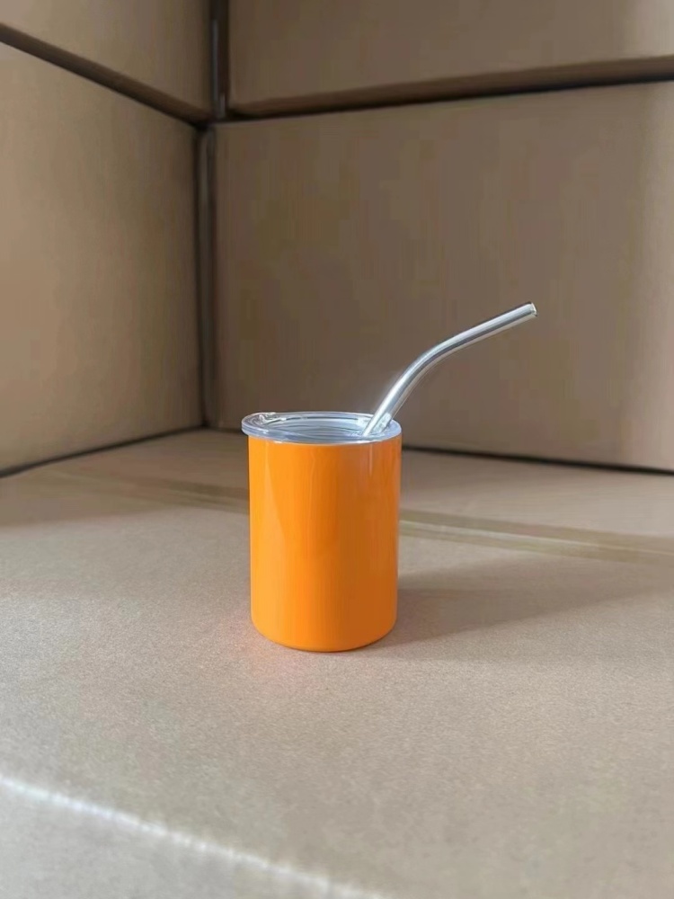 Alwin 3oz Sublimation Straight Mini Colorful Stainless Steel Shot Glass China Warehouse Air Shipping