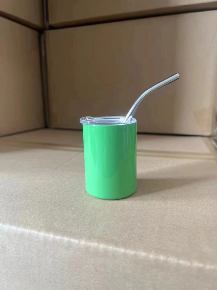 Alwin 3oz Sublimation Straight Mini Colorful Stainless Steel Shot Glass China Warehouse Air Shipping