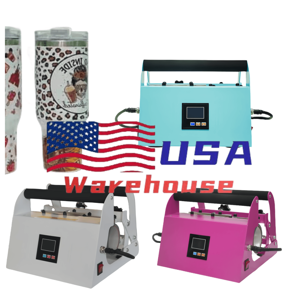 Alwin USA Warehouse 40oz Heat Press Machine Mug Press Machine