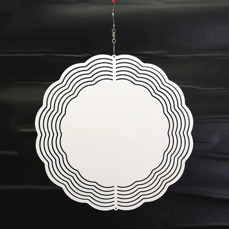 Alwin 8inch Sublimation Wind Spinner USA Warehouse RTS