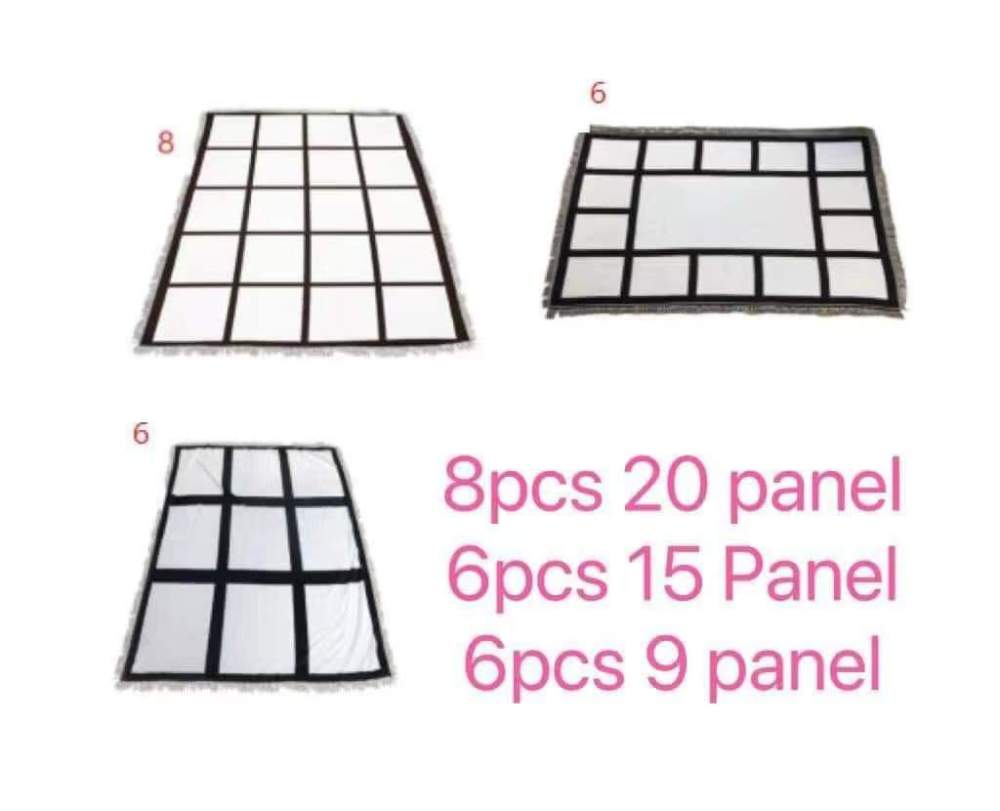 Alwin USA RTS Sublimation Throw Blanket 3 Styles Mixed