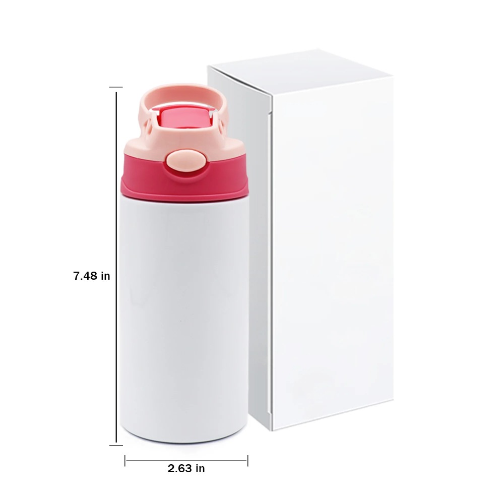 Alwin RTS 12oz 20oz Kids Stainless Steel Sublimation Tumbler  Sippy Blank USA Warehouse