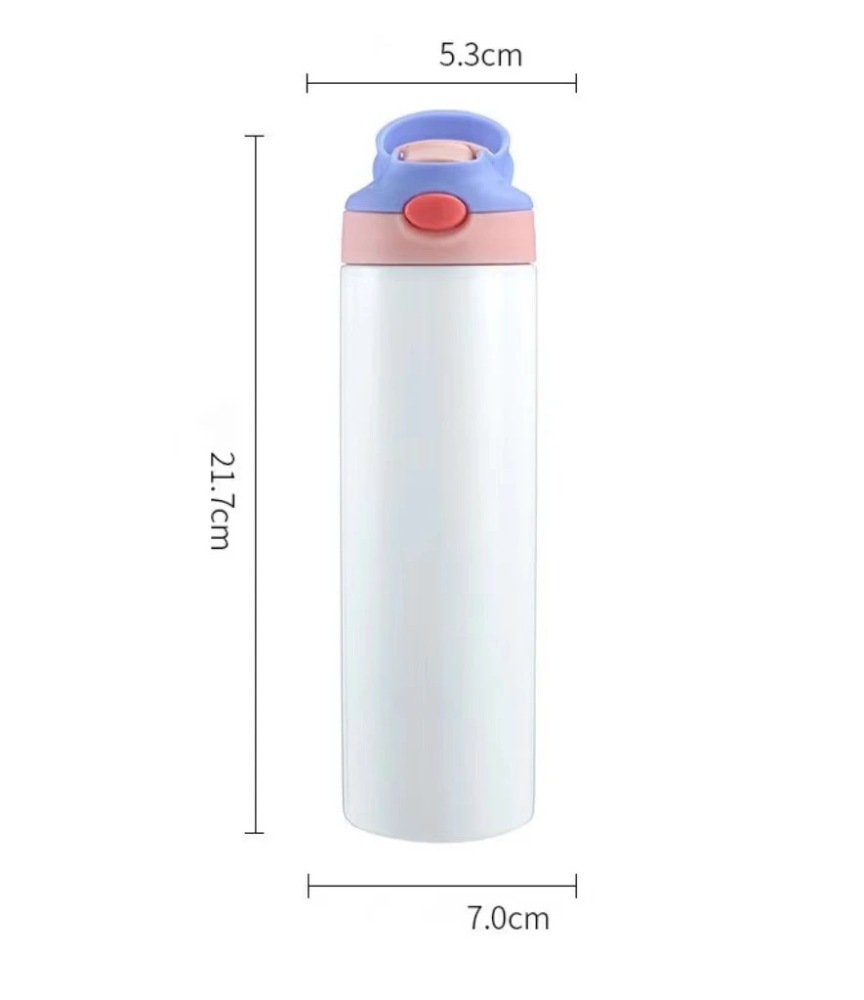 Alwin RTS 12oz 20oz Kids Stainless Steel Sublimation Tumbler  Sippy Blank USA Warehouse