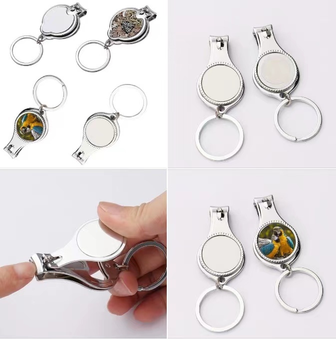 Alwin Valentine Necklace Keychain Sublimation Blank Aluminum China