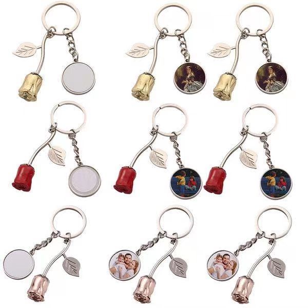 Alwin Valentine Necklace Keychain Sublimation Blank Aluminum China