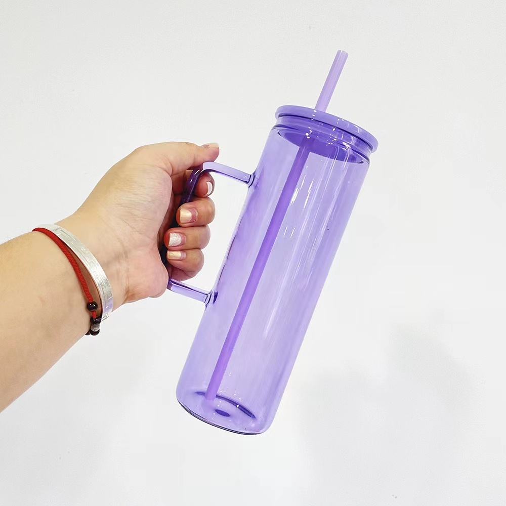 Alwin 20oz Jelly Color Straight Beverage Mug For Sublimation or UV DTF Wraps Mix color