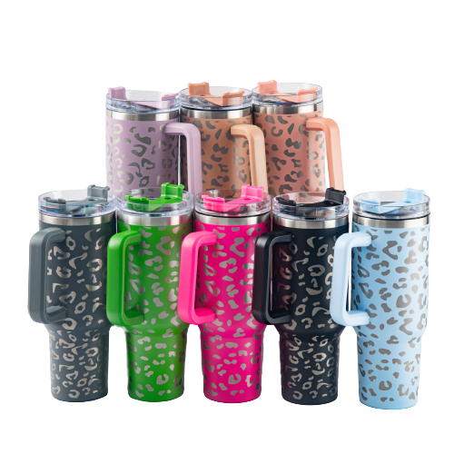 Alwin USA RTS 40oz all kinds of TravelMug Tumbler With Handle sold by case