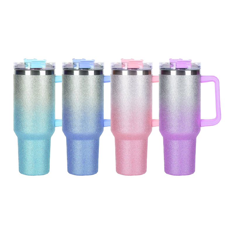 Alwin USA RTS 40oz all kinds of TravelMug Tumbler With Handle sold by case