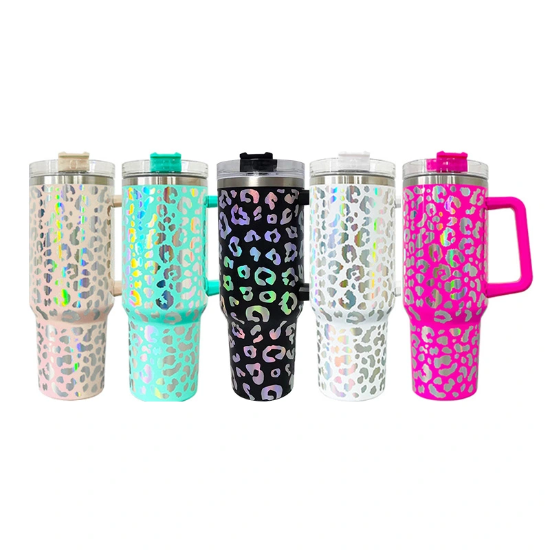 Alwin USA RTS 40oz all kinds of TravelMug Tumbler With Handle sold by case