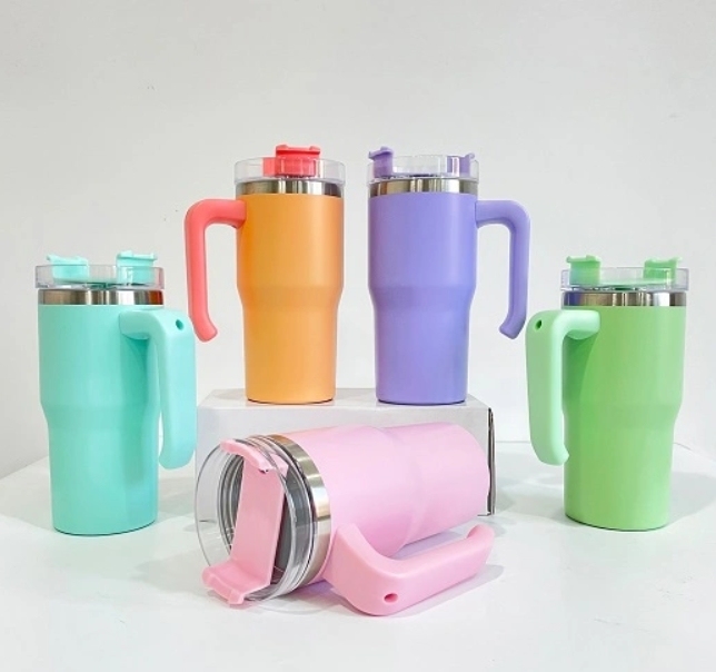 Alwin China Warehouse Macaron 20oz Kids studentsTumbler 25pcs one Case