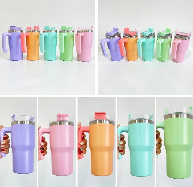 Alwin China Warehouse Macaron 20oz Kids studentsTumbler 25pcs one Case