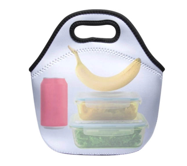 Alwin USA RTS Sublimation Lunch Box Carry Case Handbags Tote with Zipper