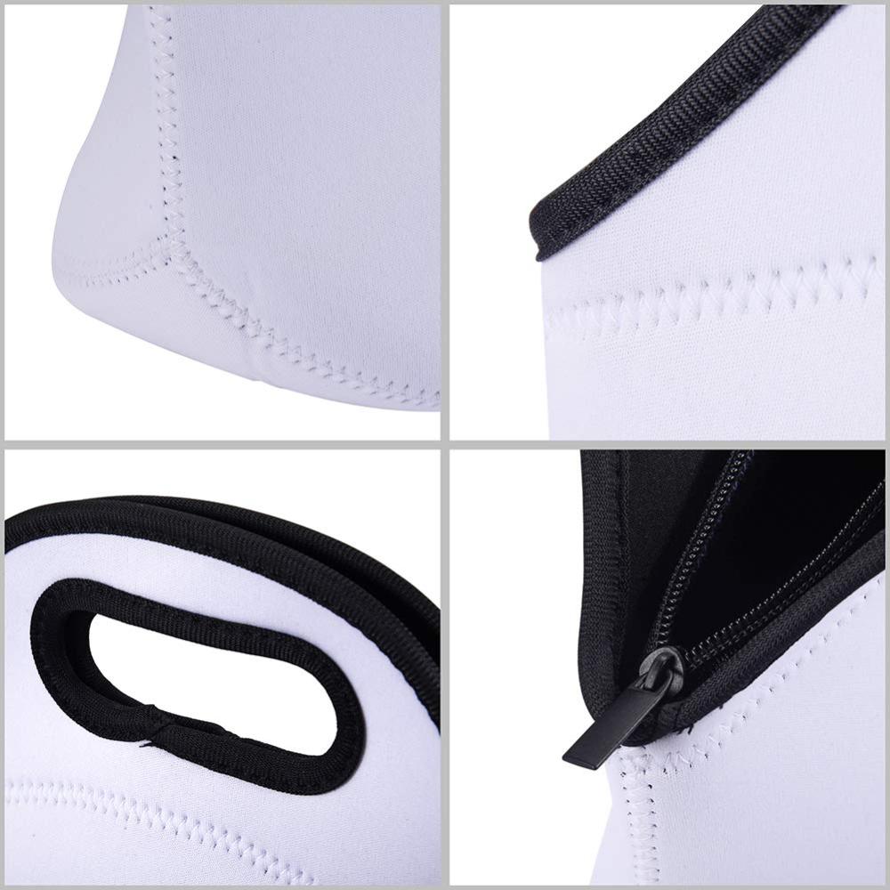 Alwin USA RTS Sublimation Lunch Box Carry Case Handbags Tote with Zipper