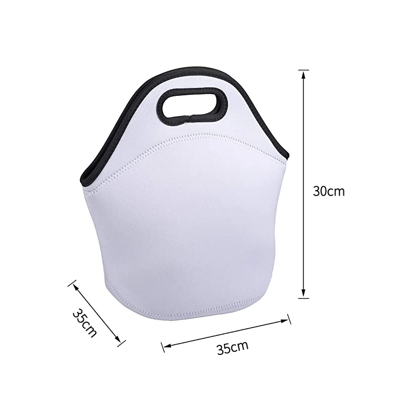 Alwin USA RTS Sublimation Lunch Box Carry Case Handbags Tote with Zipper