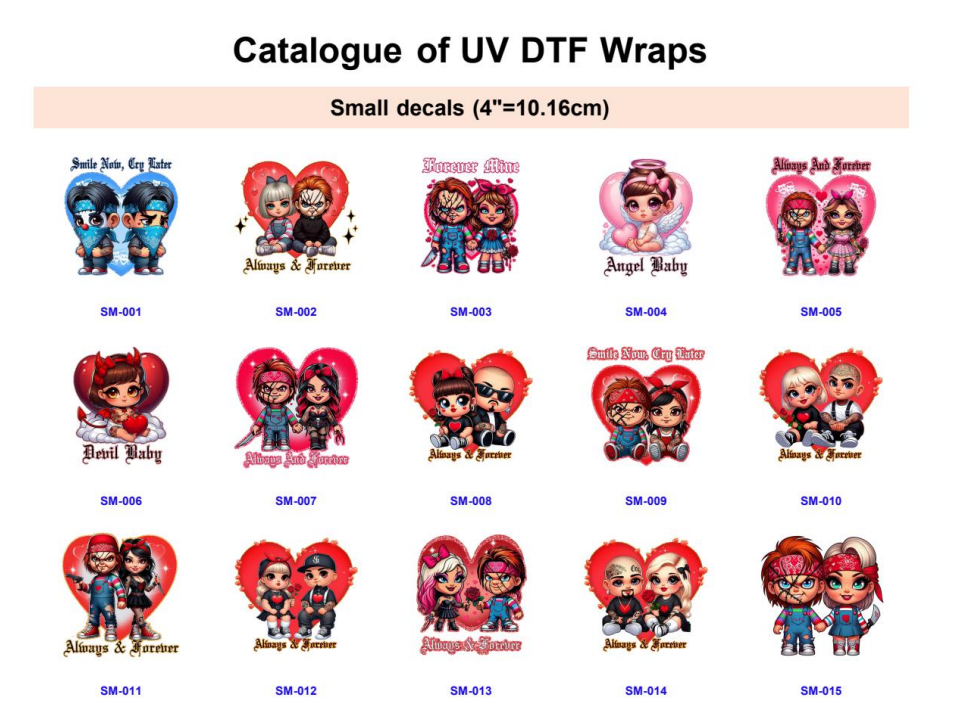 Alwin Best Selling UV Dtf Stickers Wraps China Warehouse Air Shipping