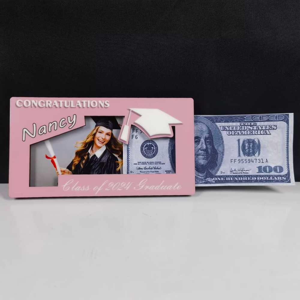 Alwin Sublimation MDF Creative Graduate Day Money Card (Three Layers) China